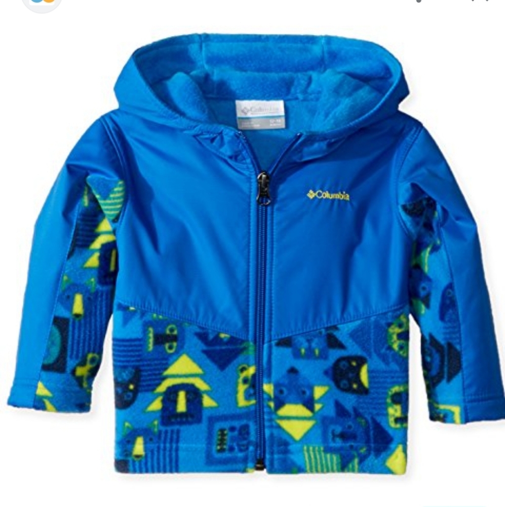 Columbia Hooded Jacket Size 12-18M